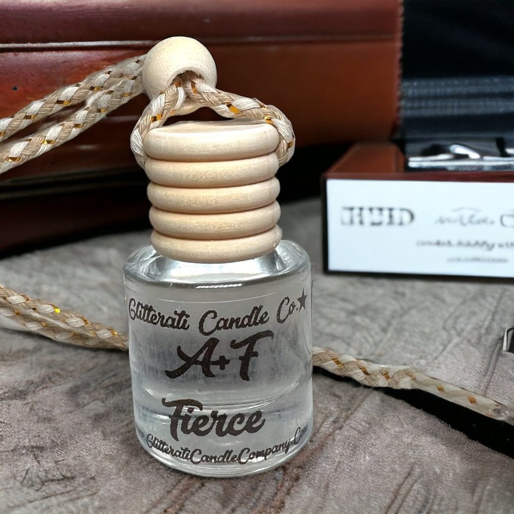 A+F Fierce Scented Hanging Car Oil Diffuser Freshener